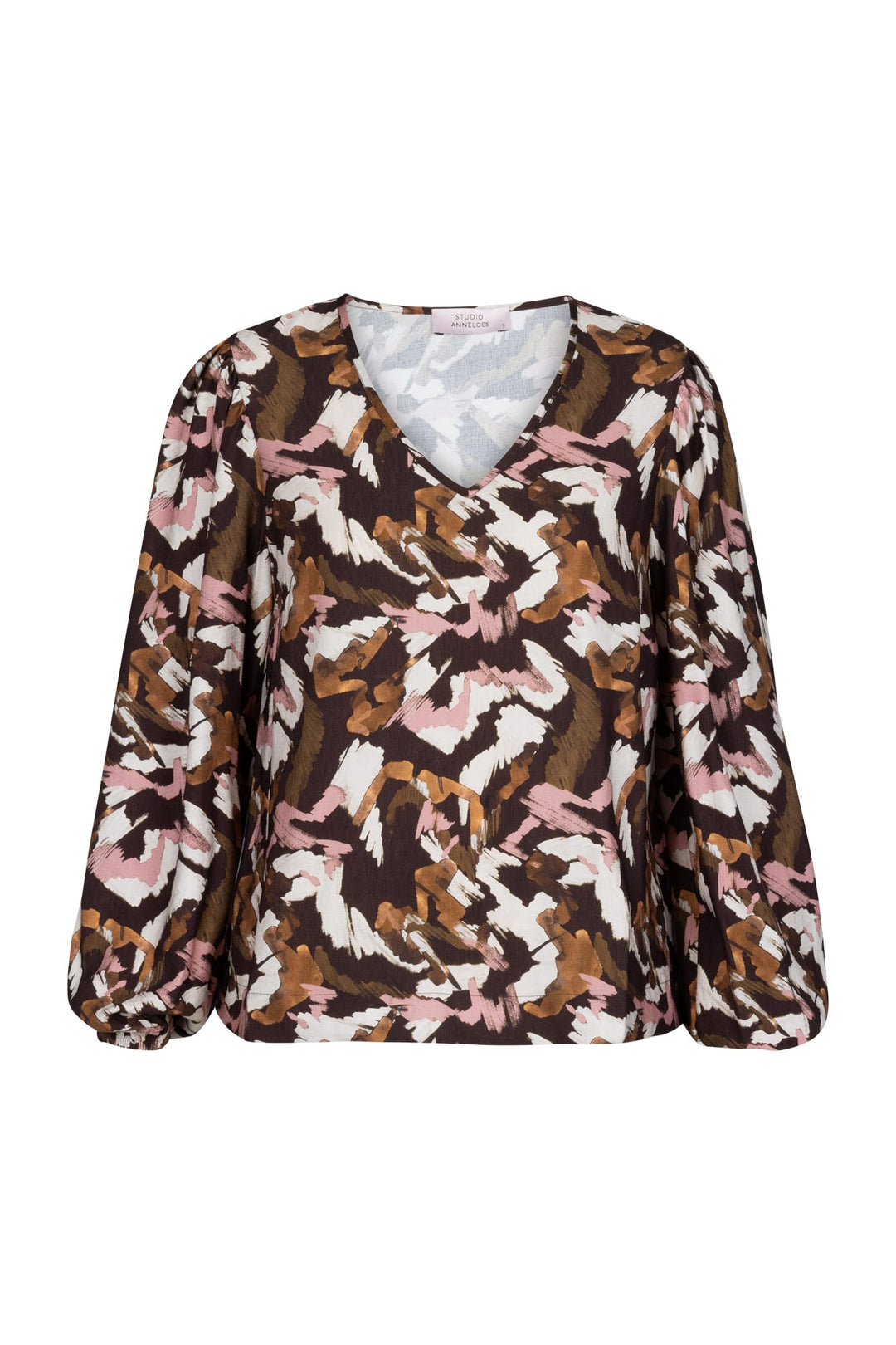 Studio Anneloes 13313 Kylie top bruin dessin – dames