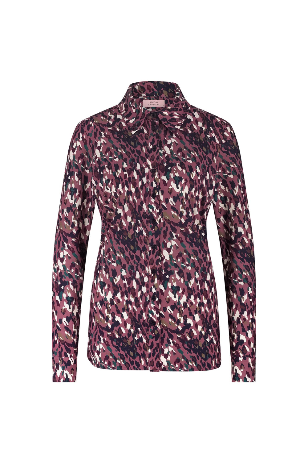Studio Anneloes Poppy blouse l/m roze dessin – dames