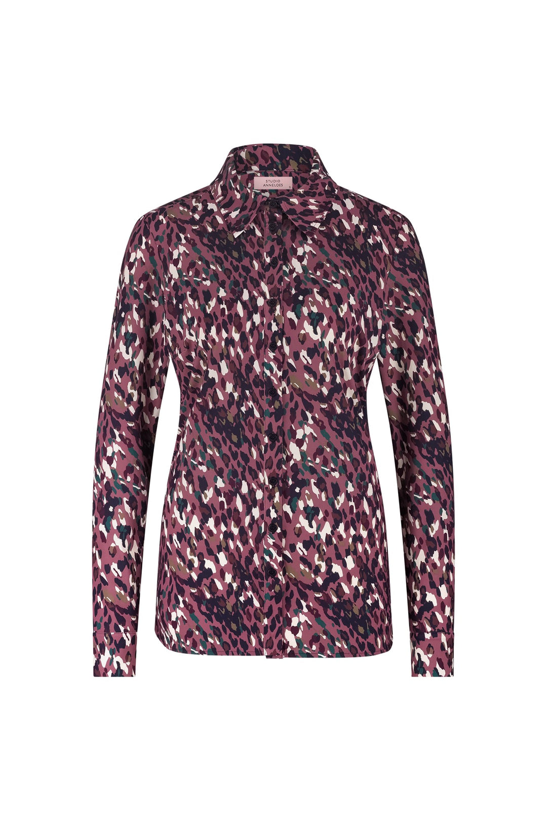 Studio Anneloes Poppy blouse l/m roze dessin – dames