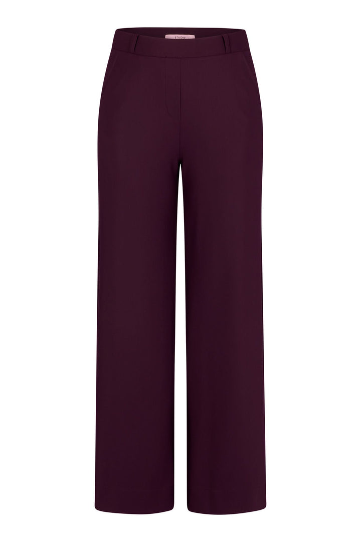 Studio Anneloes 94801 Lexie lange broek bordeaux – dames