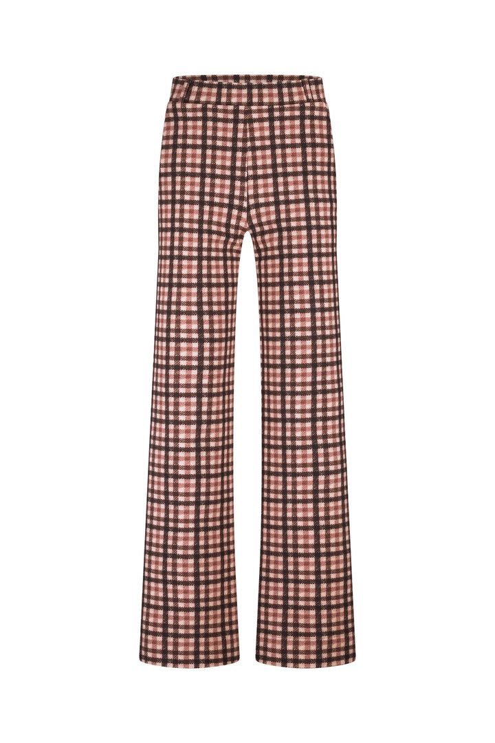 Studio Anneloes Lexie lange broek dames – roze dessin
