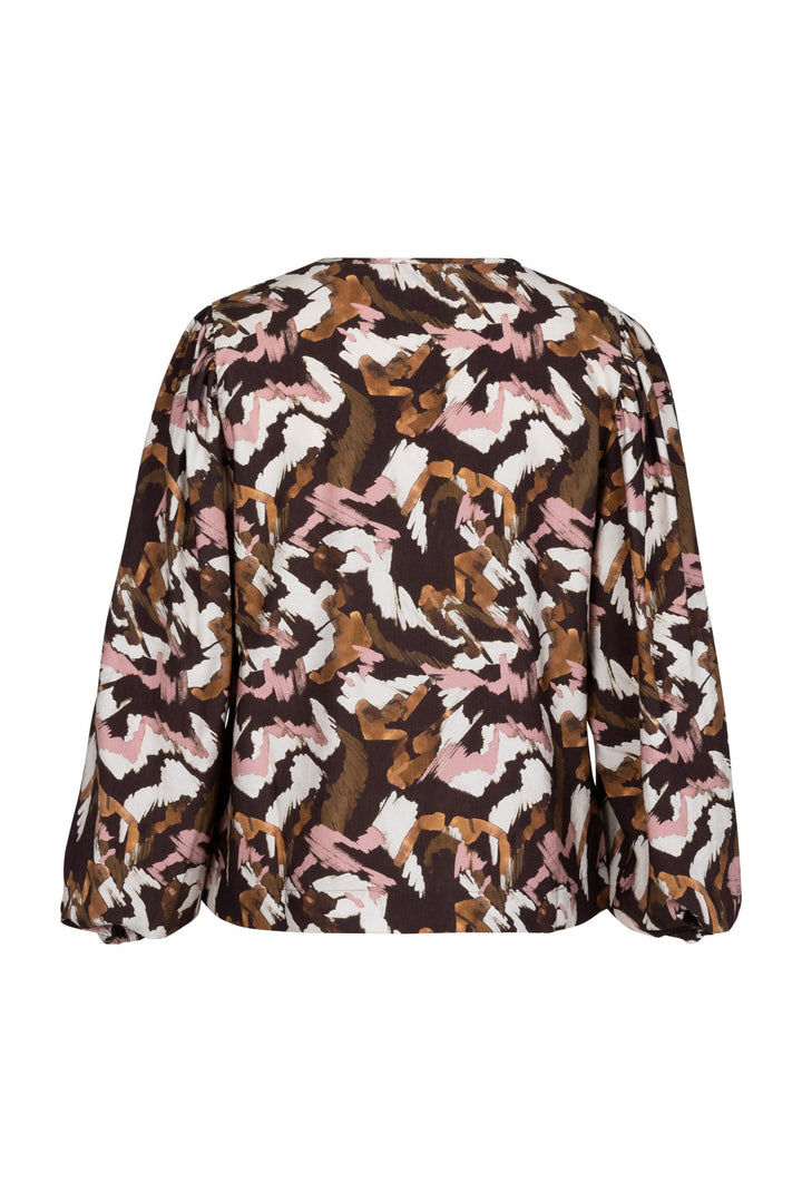 Studio Anneloes 13313 Kylie top bruin dessin – dames