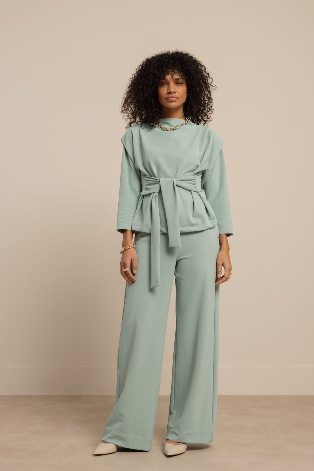 Studio Anneloes 13553 Luz lange broek mint – dames