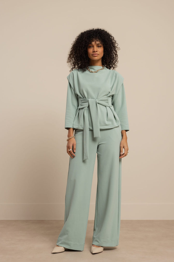 Studio Anneloes 13553 Luz lange broek mint – dames