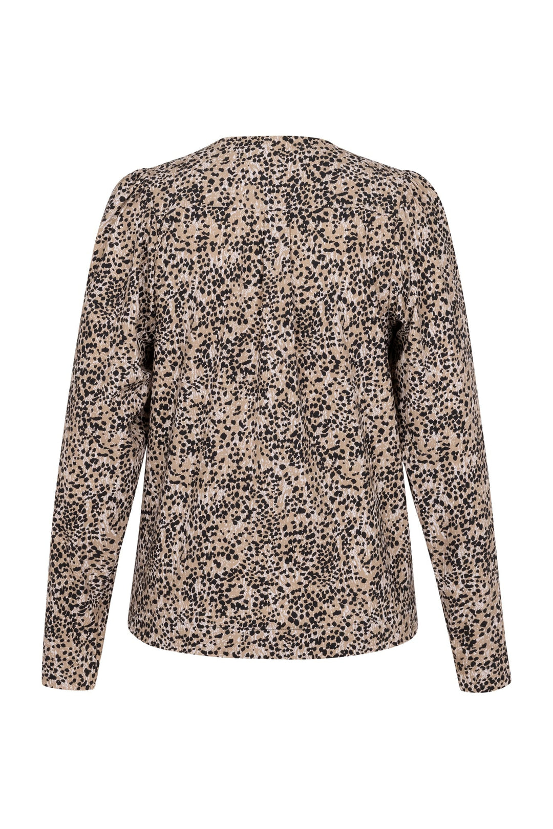 Studio Anneloes Valdis animal top – dames top bruin dessin