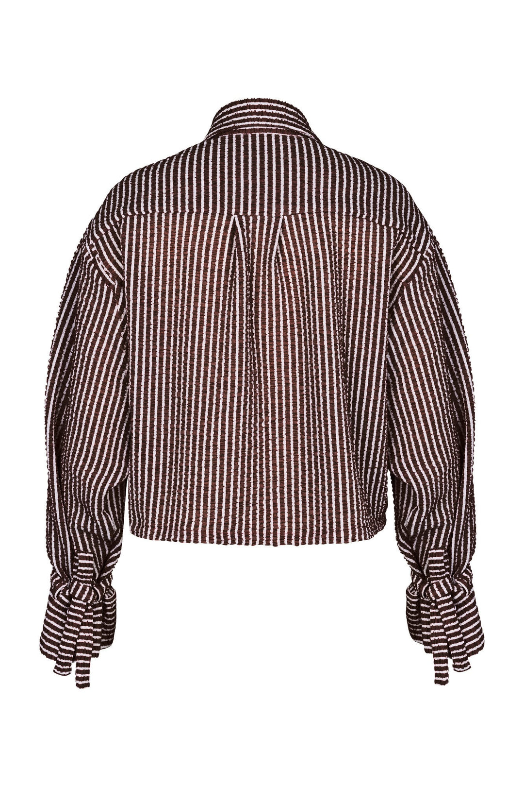 Studio Anneloes Ivara structure blouse bruin dessin – dames