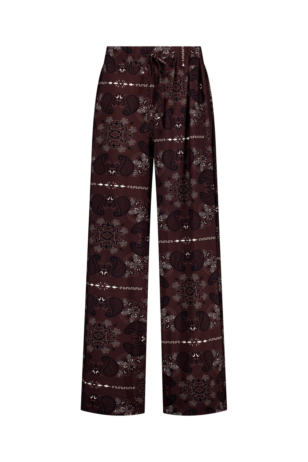 Studio Anneloes Grace paisley trousers bruin dessin – dames