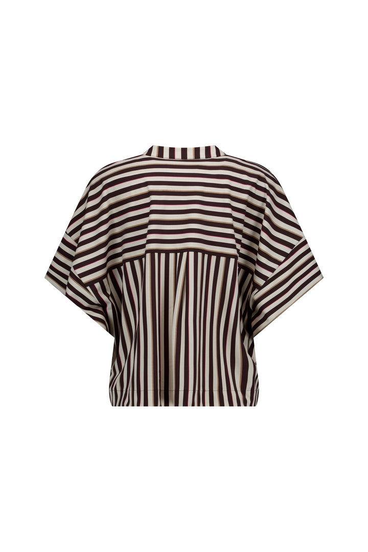 Studio Anneloes 13862 laureen top l/m dames ecru dessin