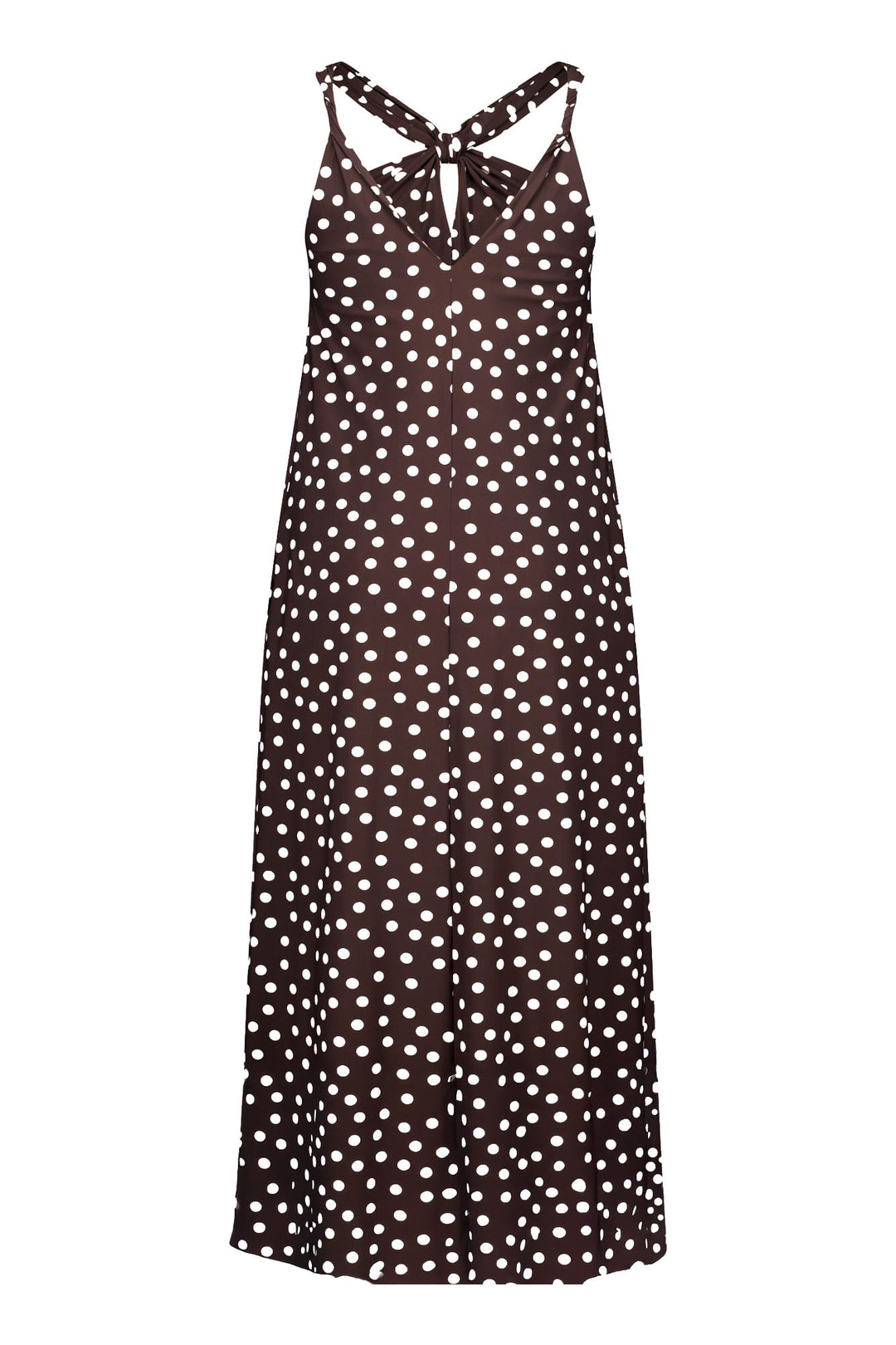 Studio Anneloes 13938 Norah jurk midi dames bruin dessin