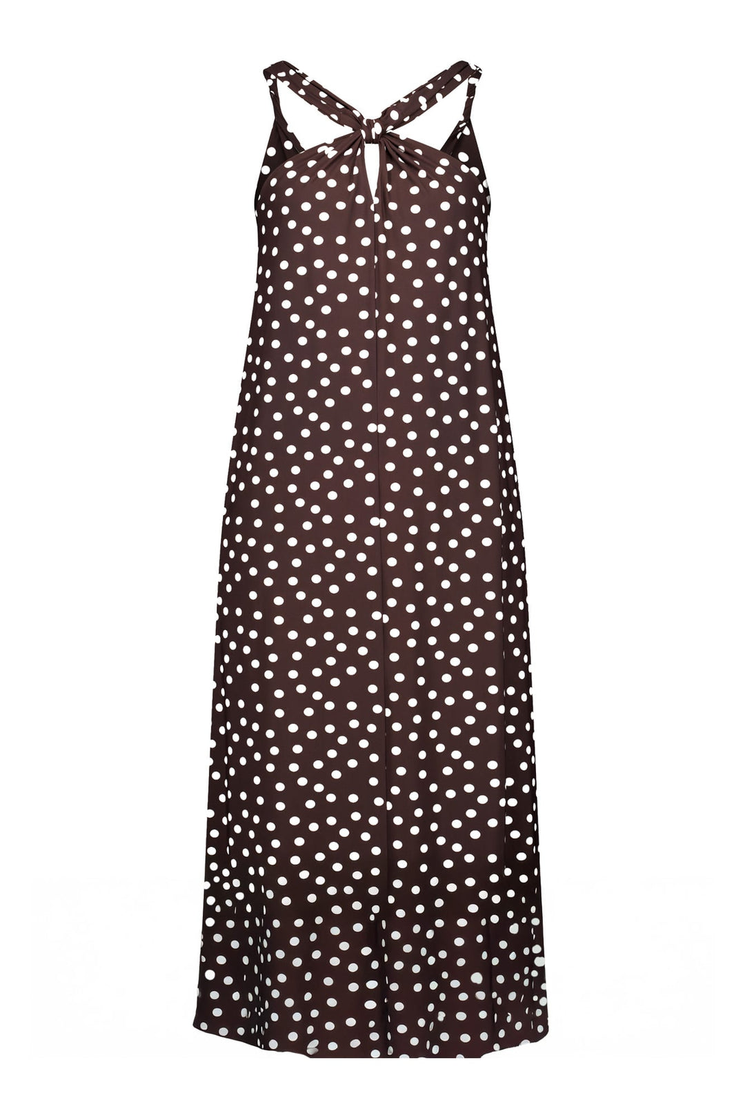 Studio Anneloes 13938 Norah jurk midi dames bruin dessin