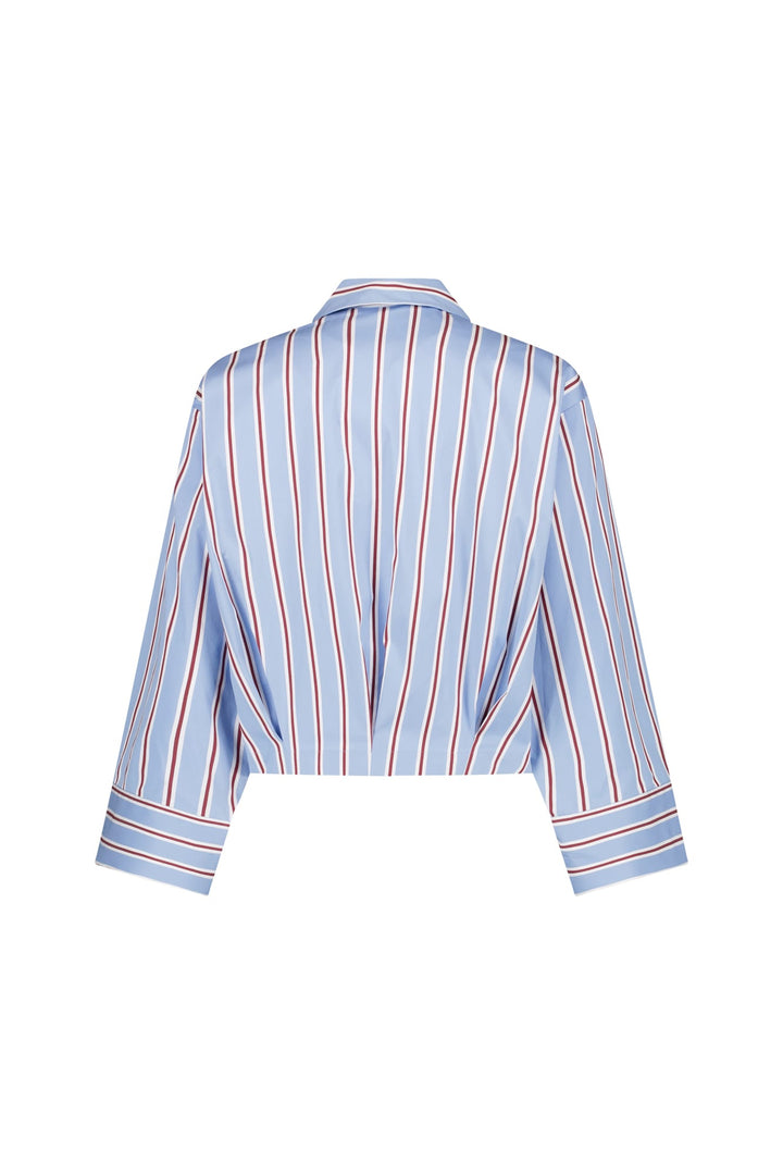 Studio Anneloes 14384 Erina blouse blauw dessin