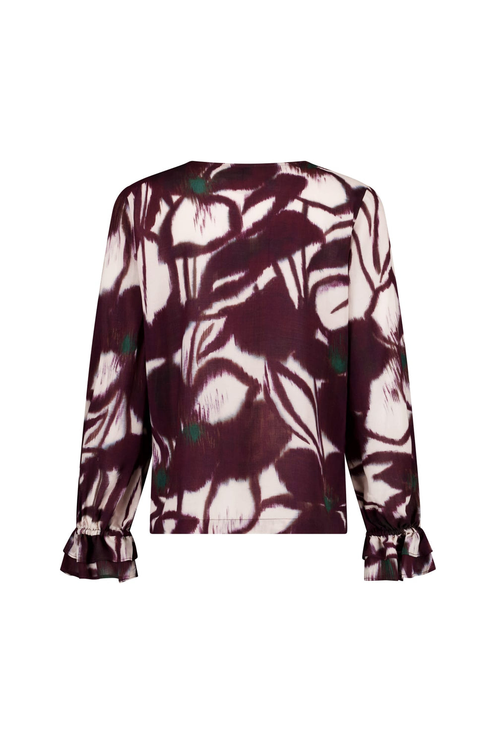 Studio Anneloes 14236 Paula top l/m dames paars dessin