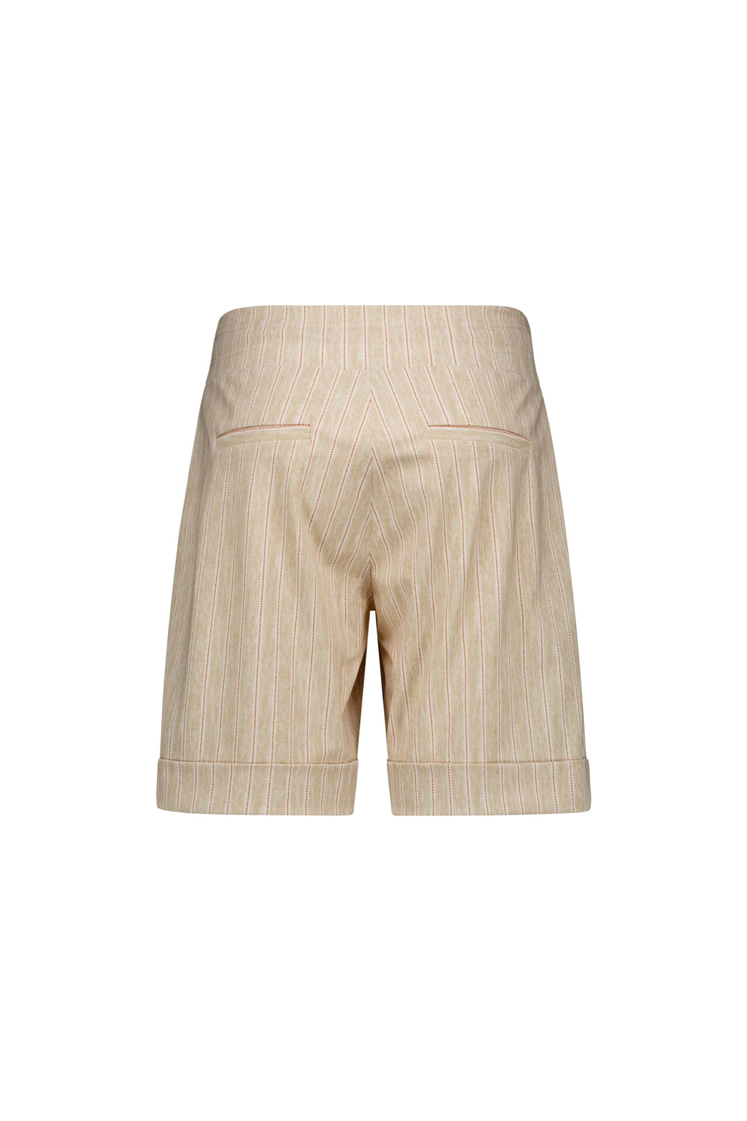 Studio Anneloes City stripe bermuda – dames short - Zand Dessin