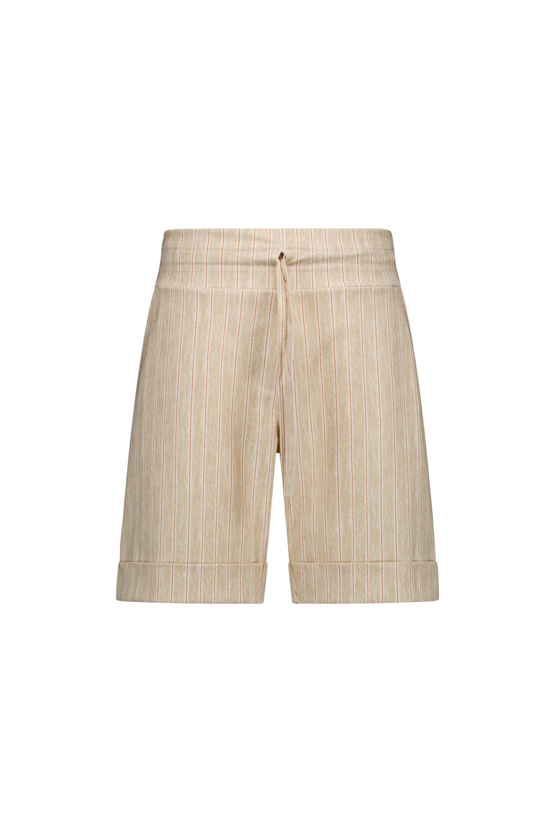 Studio Anneloes City stripe bermuda – dames short - Zand Dessin