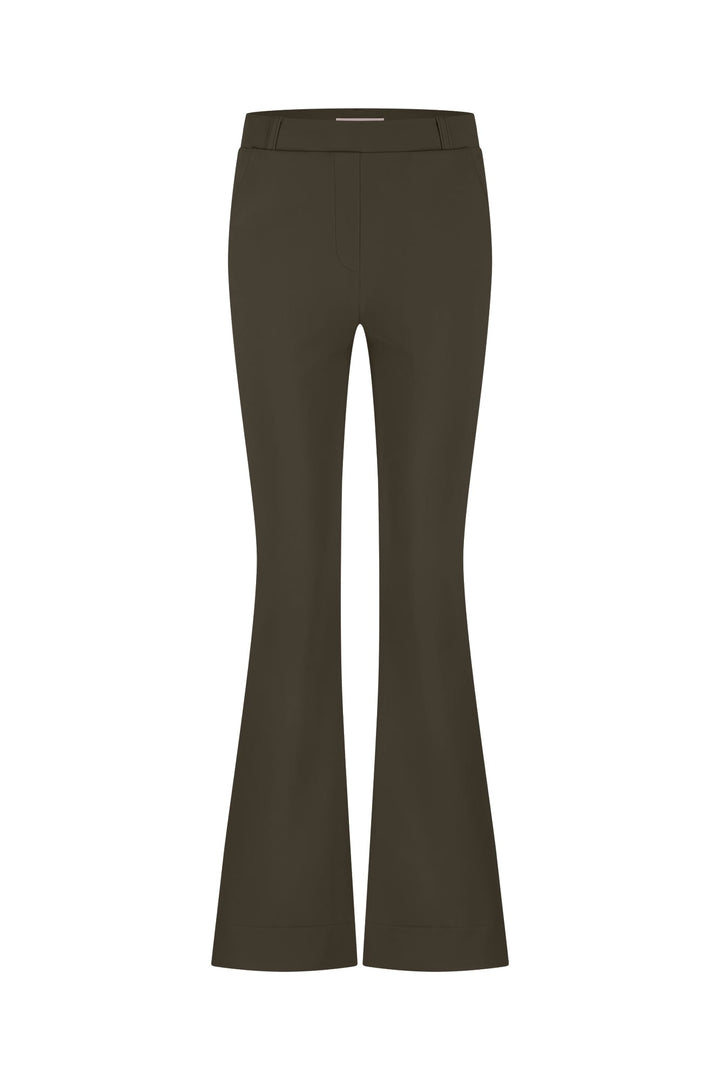 Studio Anneloes 94800 flair bonded lange broek army