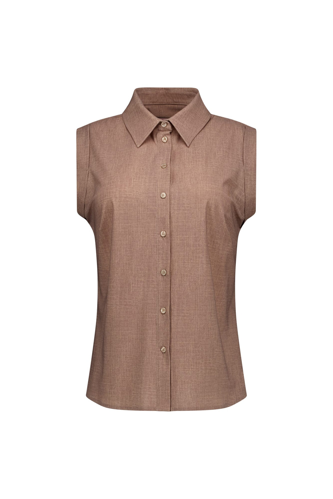 Studio Anneloes Georgie blouse l/m taupe – dames