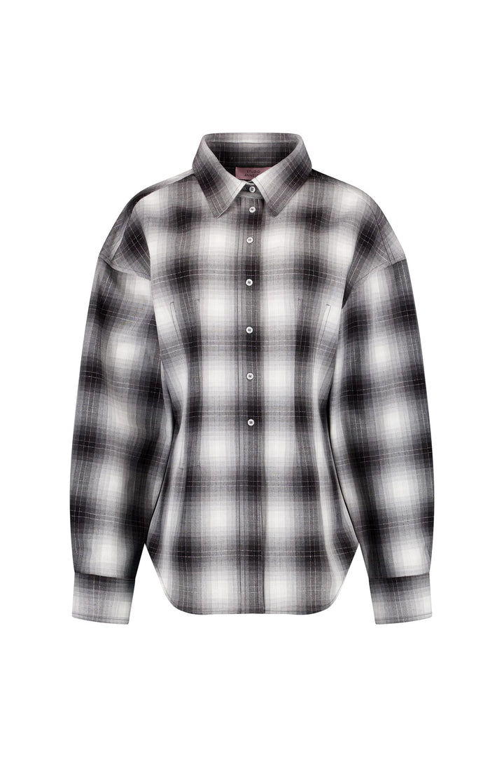 Studio Anneloes 14375 Tally blouse grijs dessin