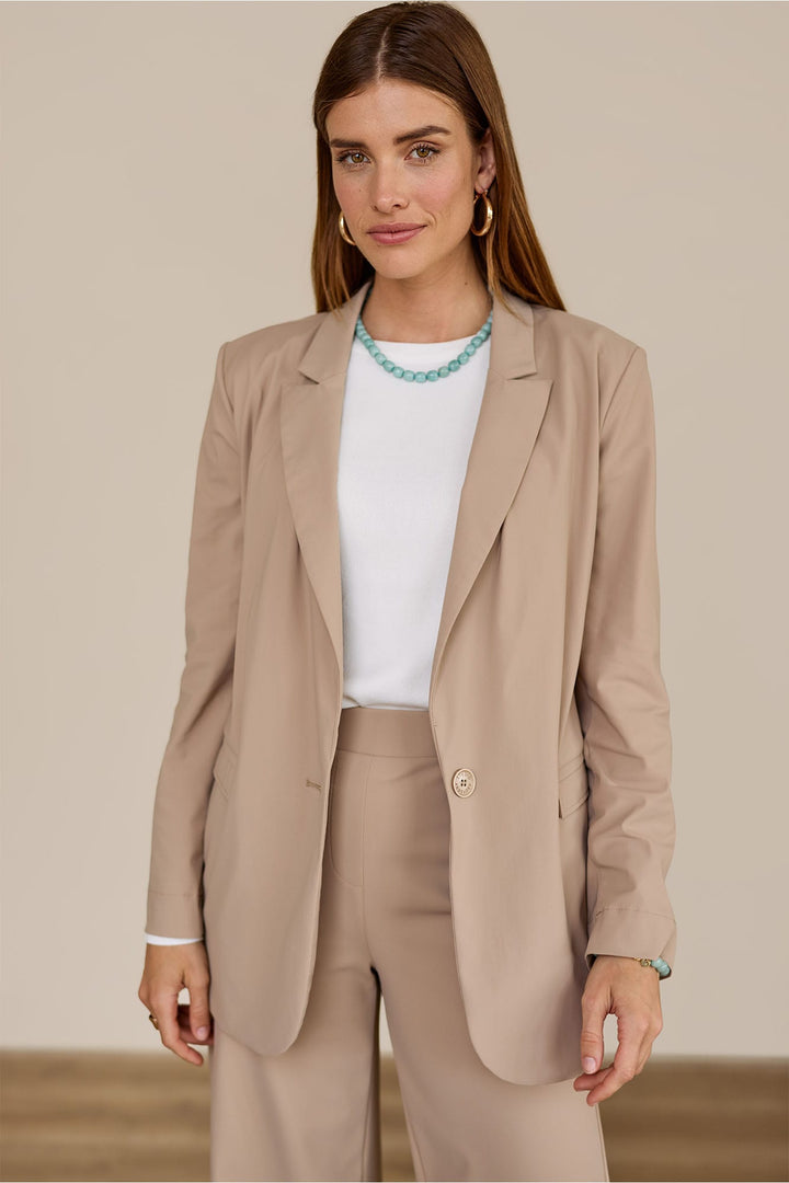 Studio Anneloes Fran blazer licht bruin – dames