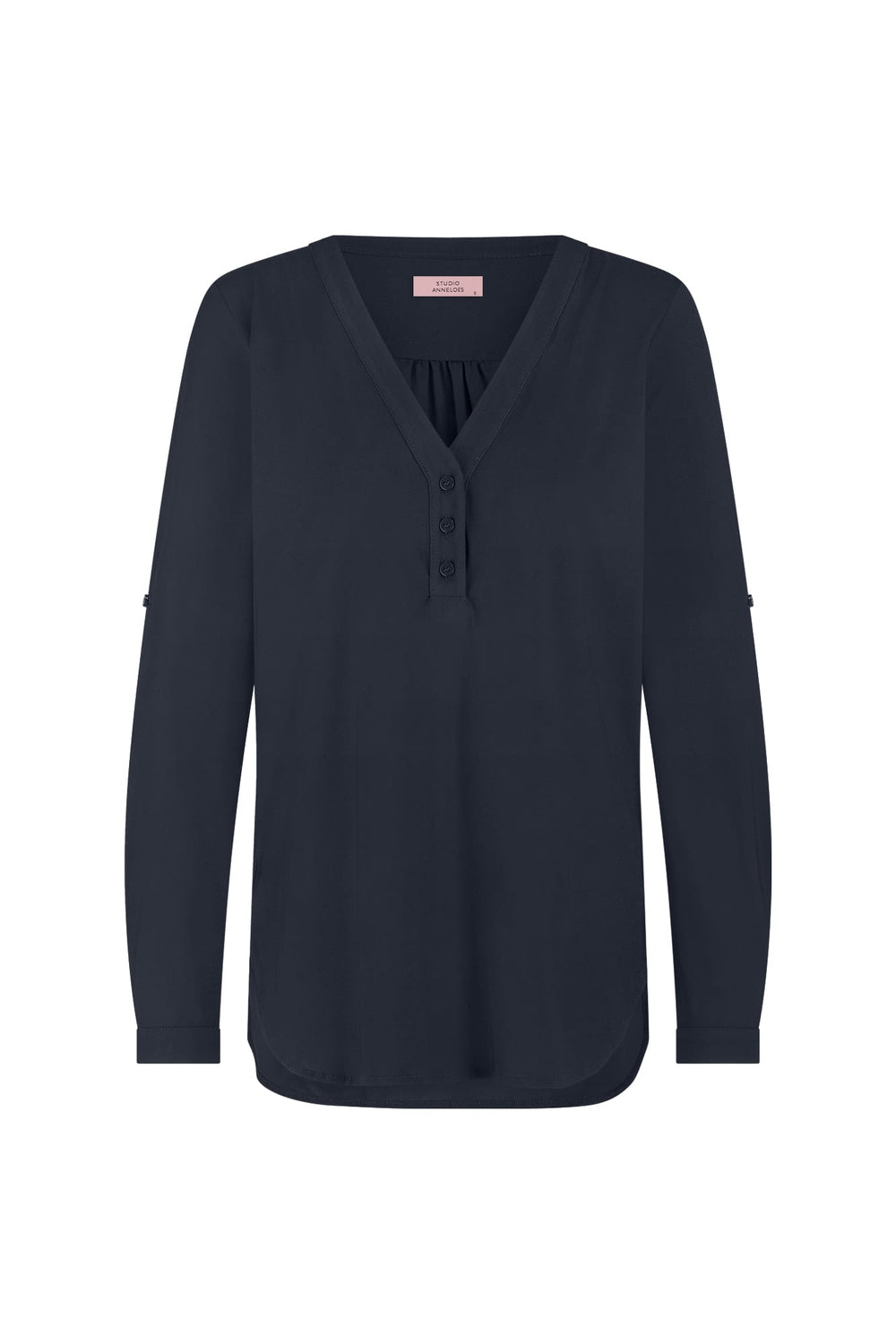 Studio Anneloes Evi blouse navy – dames