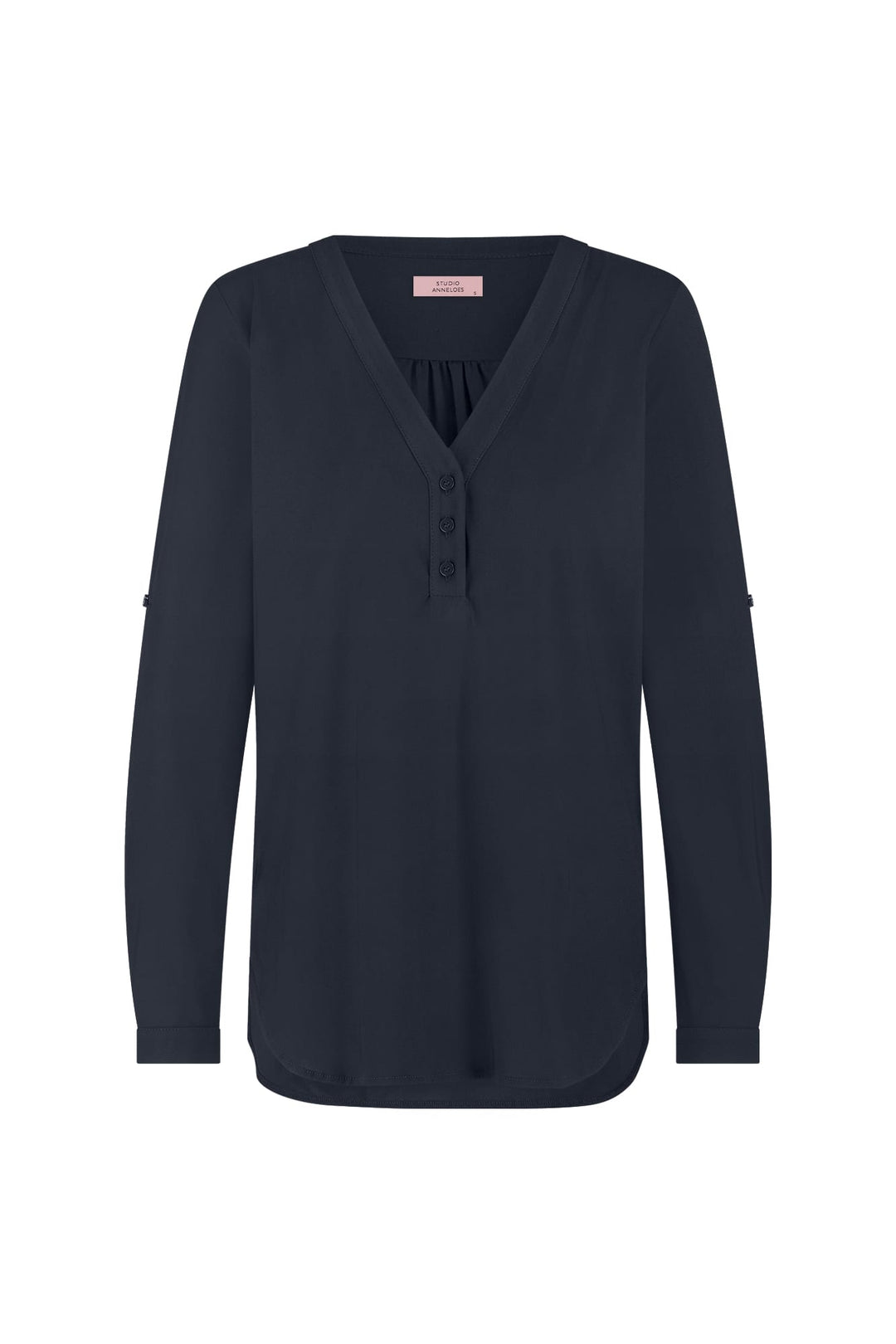 Studio Anneloes Evi blouse navy – dames