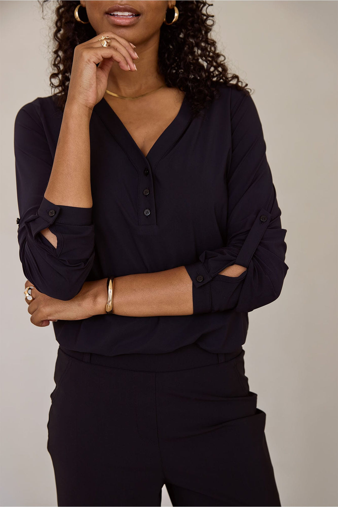 Studio Anneloes Evi blouse zwart – dames