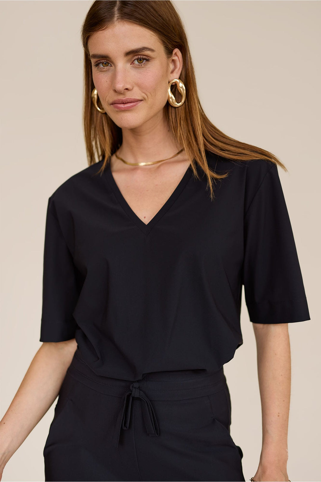 Studio Anneloes 94845 roller shirt zwart – dames
