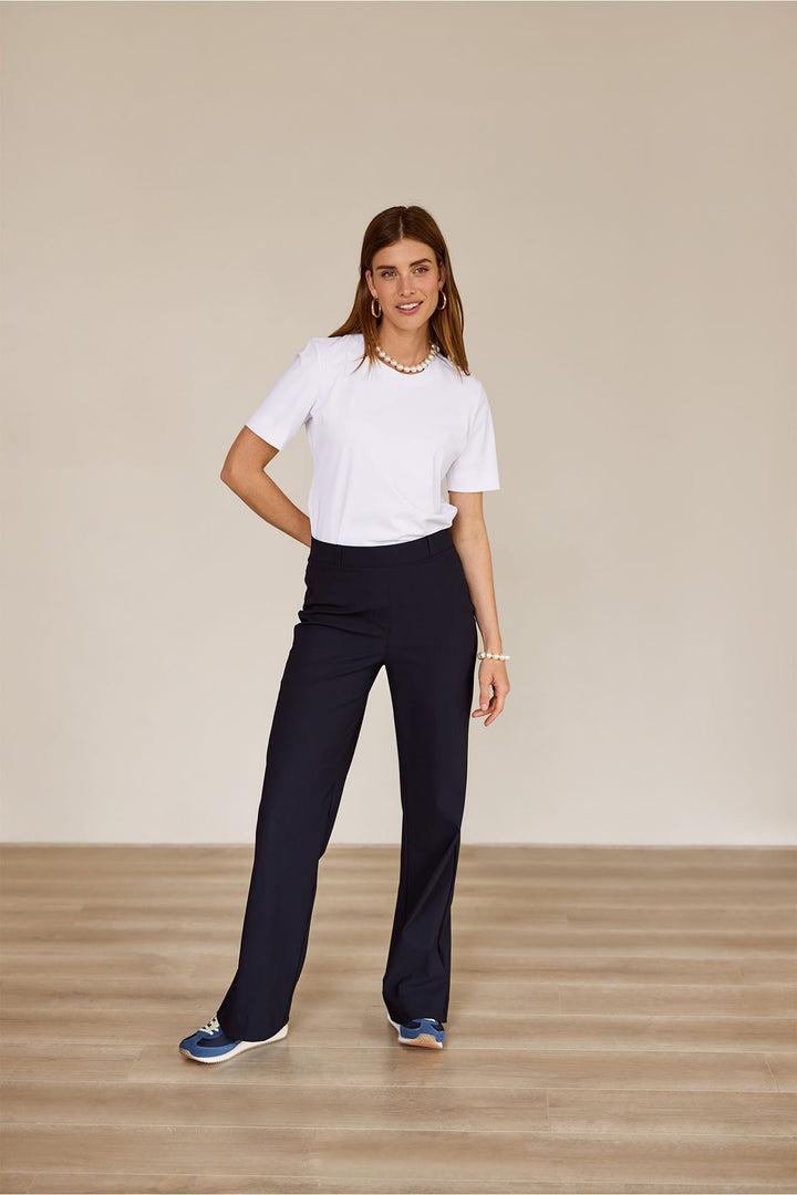 Studio Anneloes Sally lange broek navy – dames