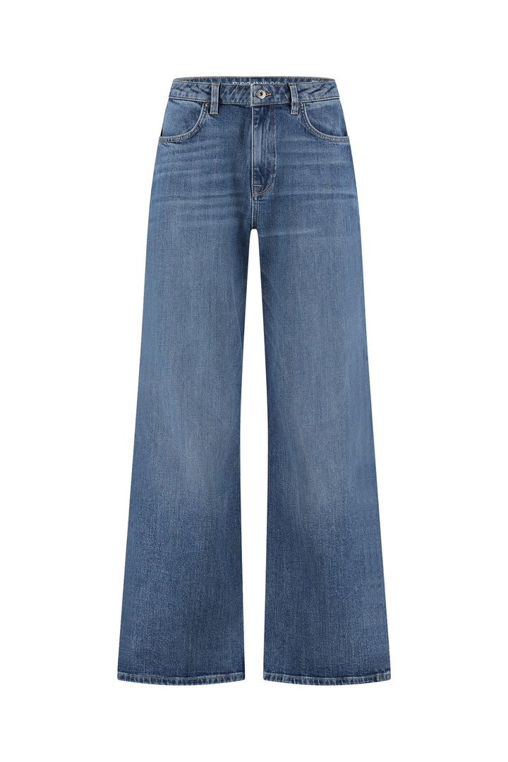 Studio Anneloes Lexie jeans loose fit – dames - Blue Denim