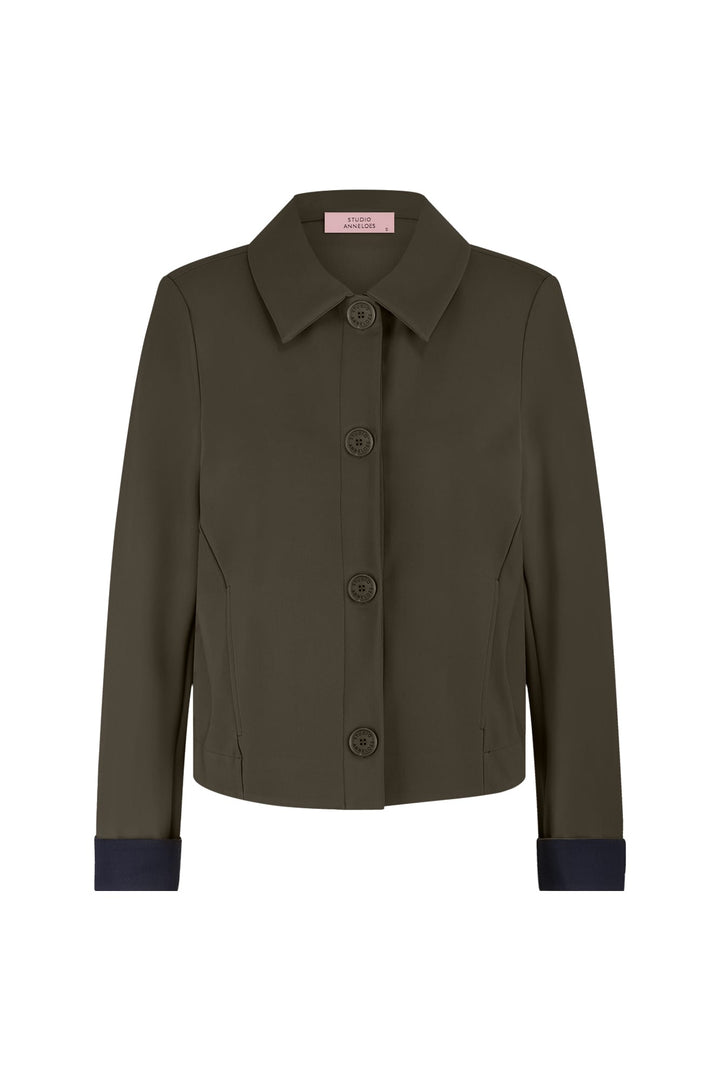 Studio Anneloes Hilly jack dames – army