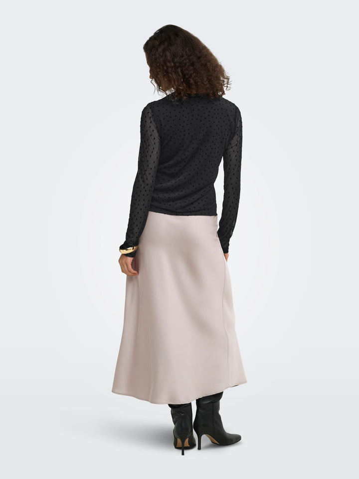 Only 15357642 nova top l/m dames zwart