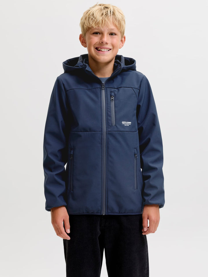 Jack & Jones Kids softshell jas navy – jongens
