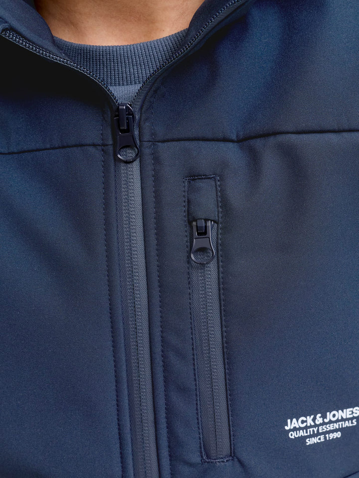 Jack & Jones Kids softshell jas navy – jongens