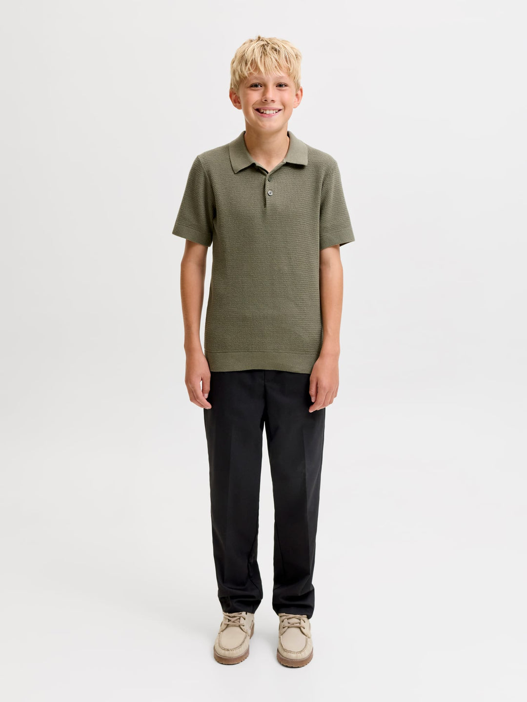 Jack & Jones Kids joggingbroek zwart – jongens