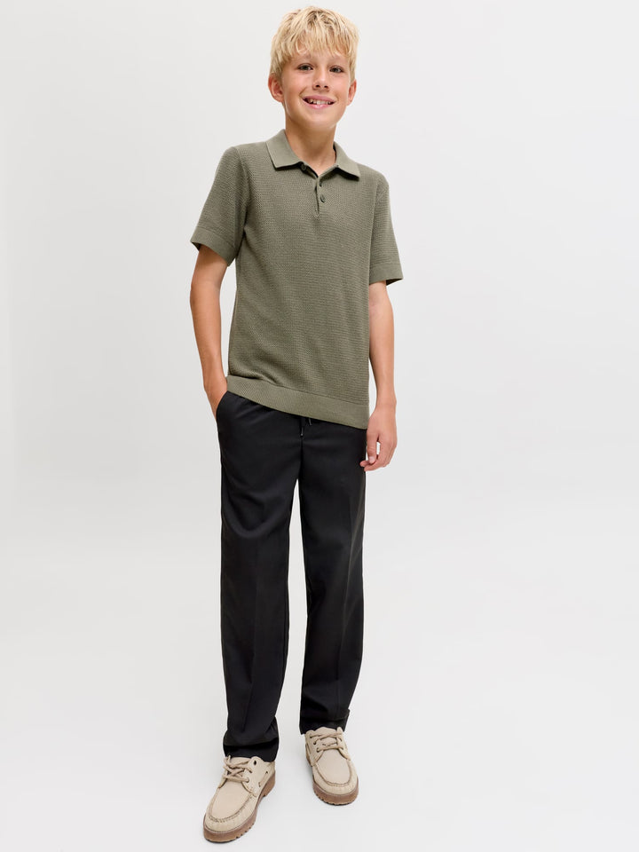 Jack & Jones Kids joggingbroek zwart – jongens