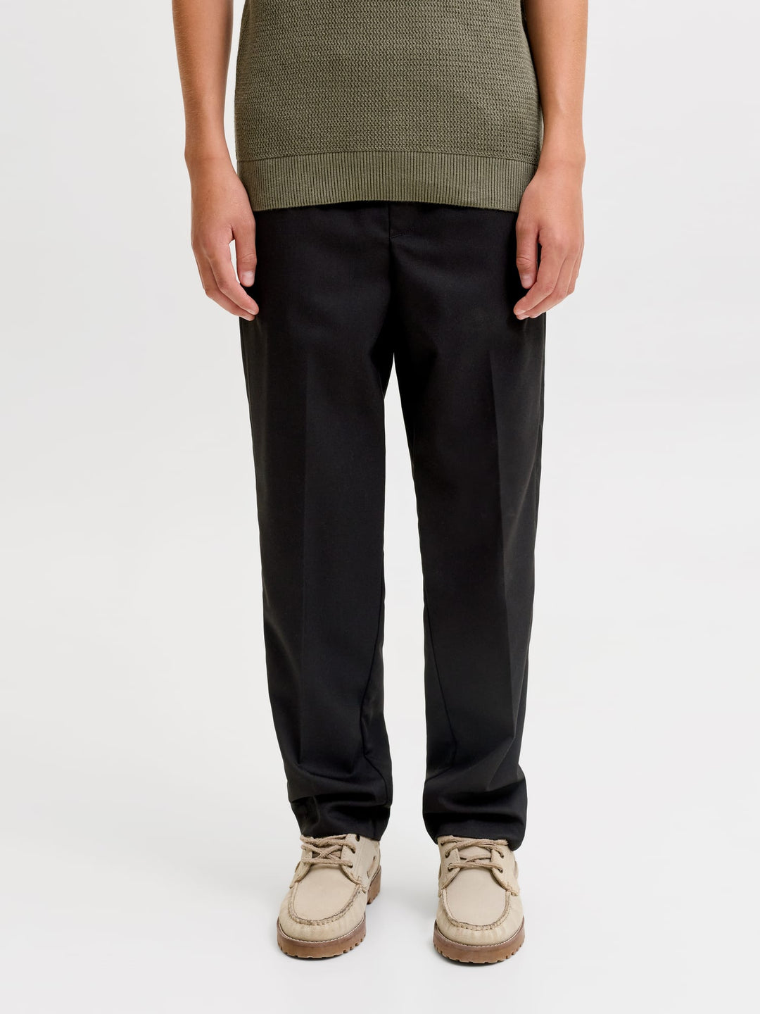 Jack & Jones Kids joggingbroek zwart – jongens