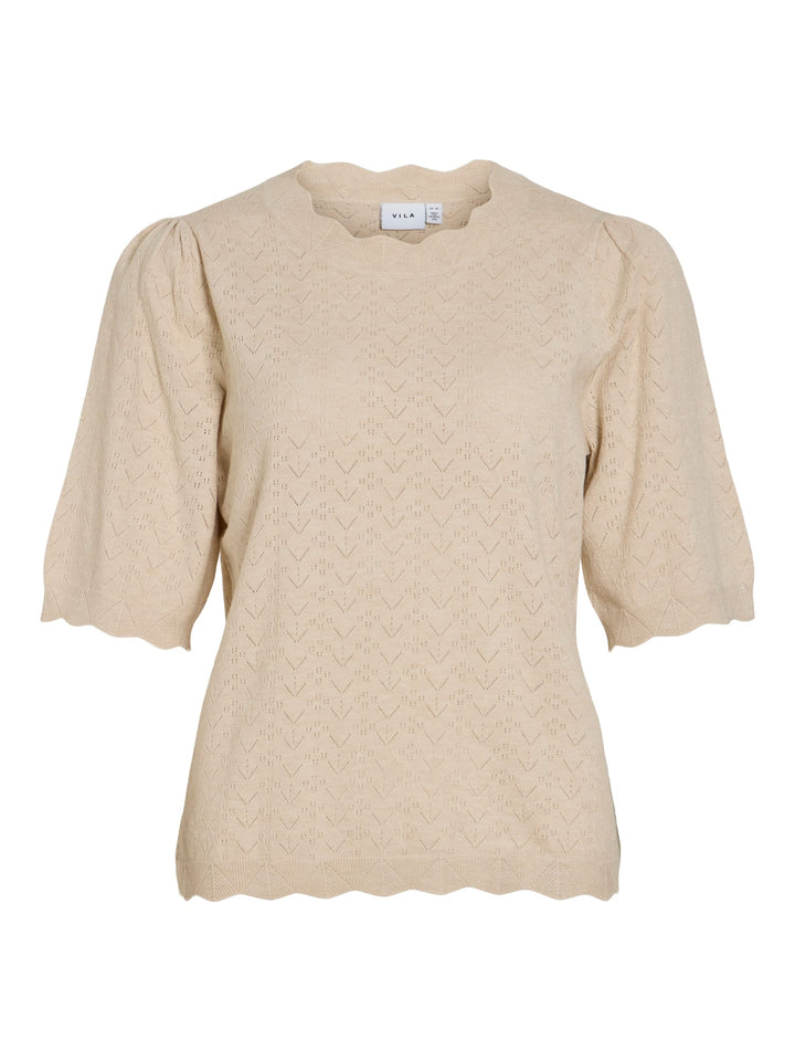 Vila 14118966 Emi top k/m zand – dames