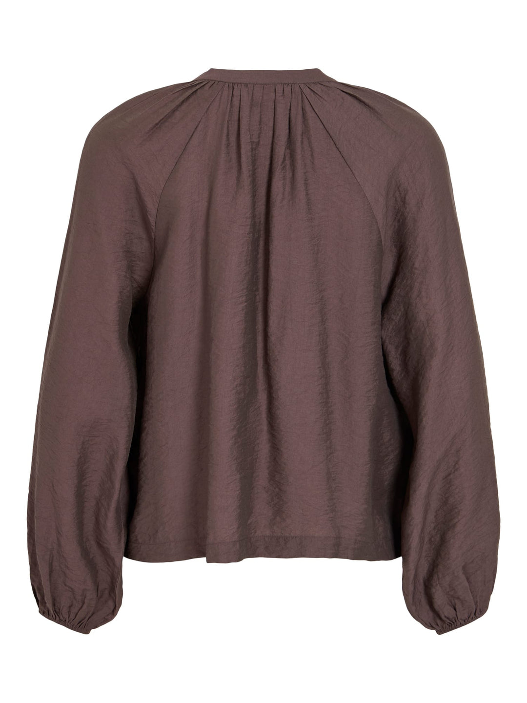 Vila 14119767 Alima top aubergine – dames