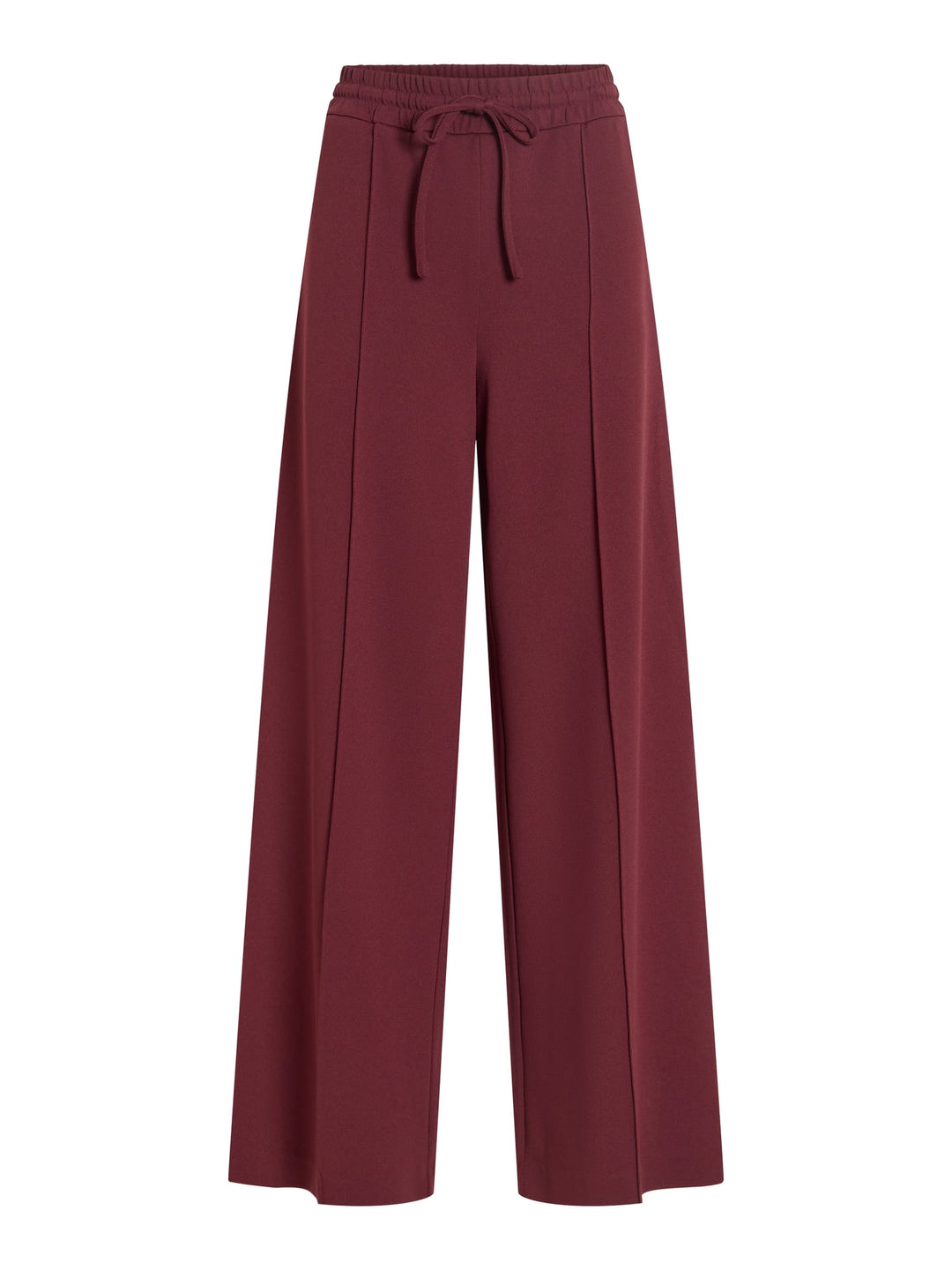 Vila Clua wijde broek bordeaux – dames