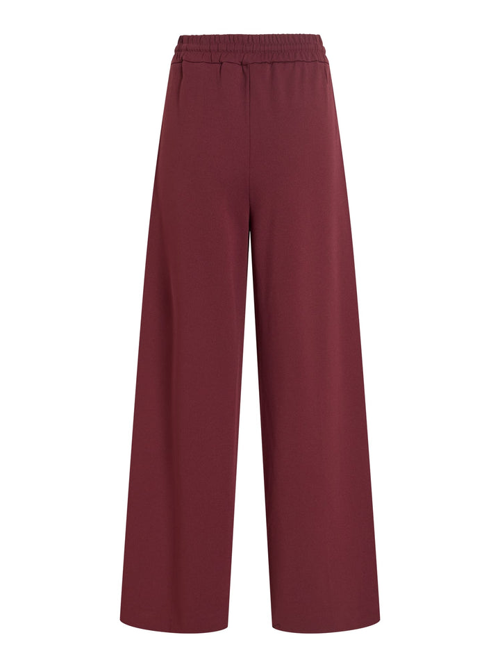 Vila 14095436 Clua lange broek bordeaux