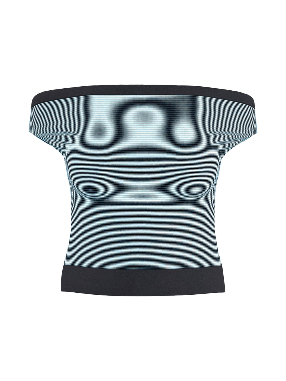 Hype Drop HDPAIGE Off-Shoulder Top – dames - Blauw Dessin