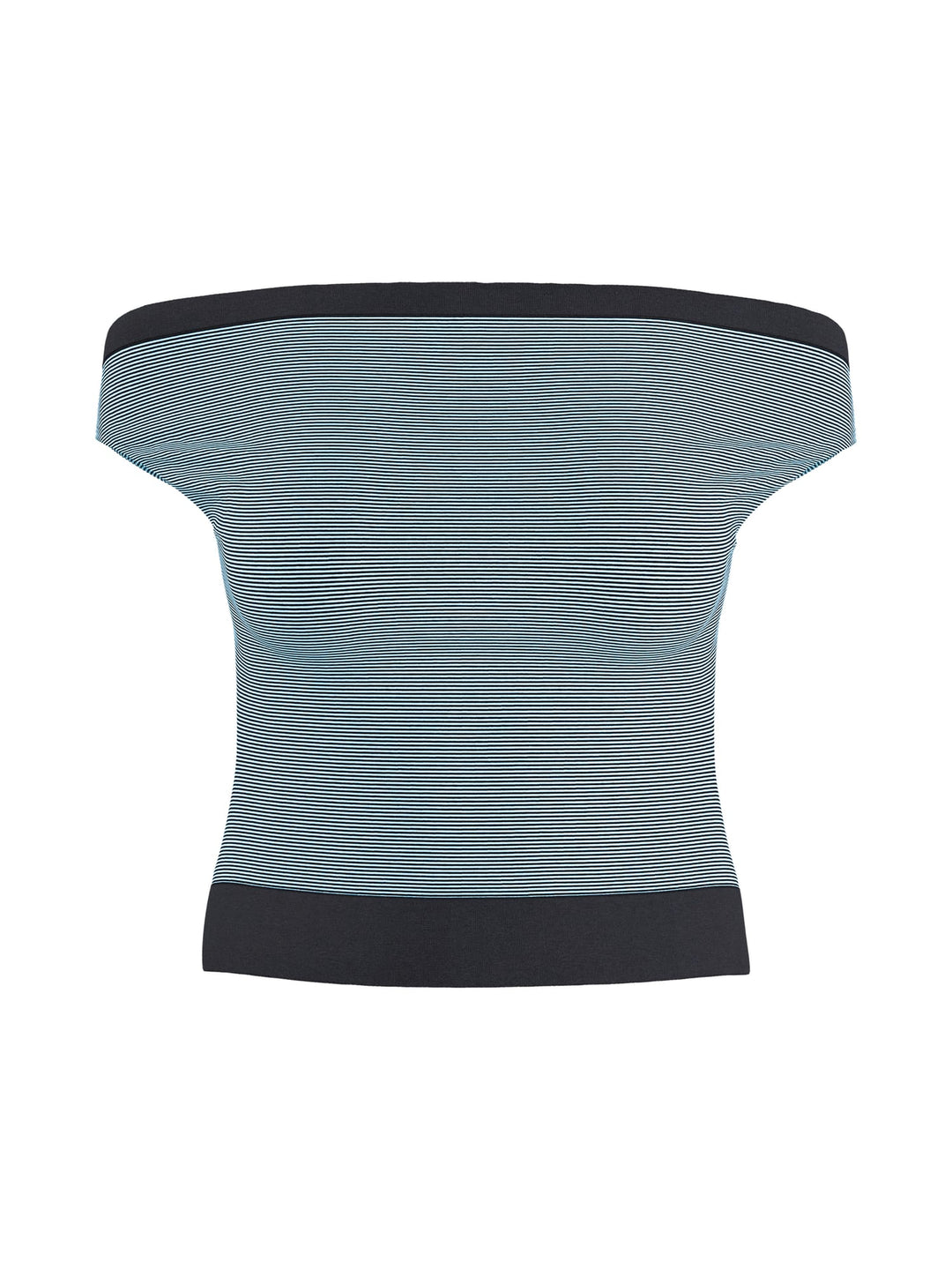 Hype Drop HDPAIGE Off-Shoulder Top – dames - Blauw Dessin