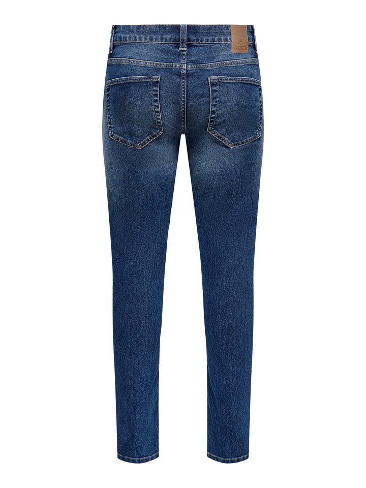 ONLY & SONS LOOM slim fit jeans blauw – heren - Blue Denim - L32