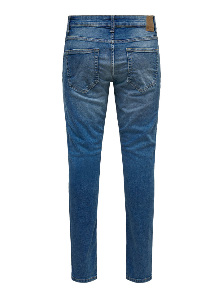 ONLY & SONS LOOM slim fit jeans blauw denim – heren - Blue Denim - L34