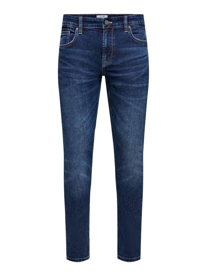 ONLY & SONS slim fit jeans zwart denim – heren - Black Denim - L32