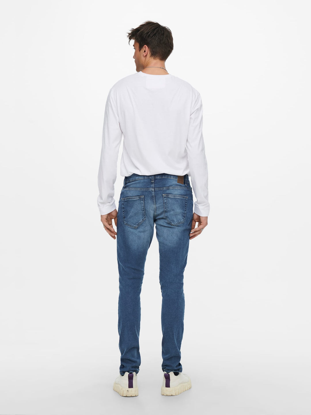 ONLY & SONS LOOM slim fit jeans blauw denim – heren - Blue Denim - L34