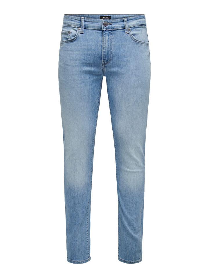 ONLY & SONS Loom slim fit jeans blauw – heren - Blue Denim - L34