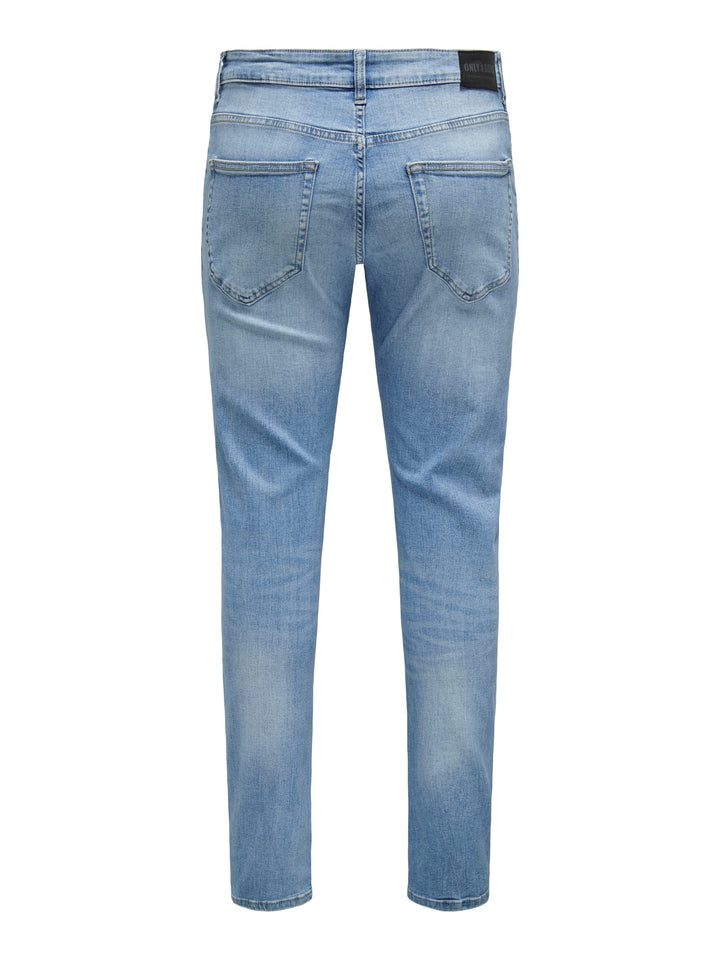 ONLY & SONS Loom slim fit jeans blauw - heren - Blue Denim - L32