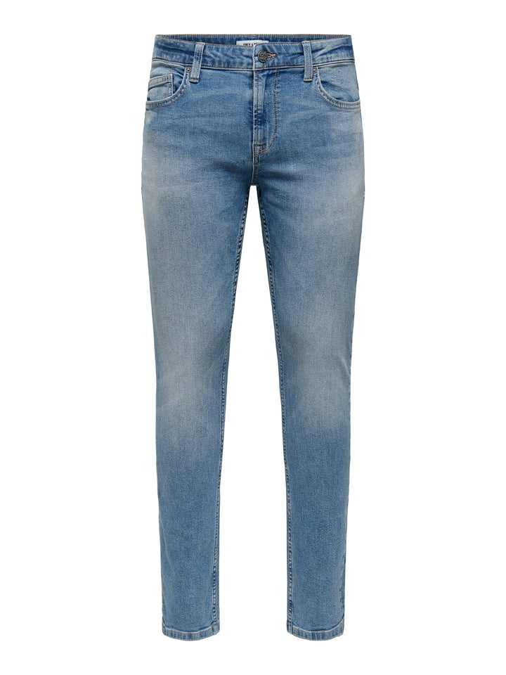 ONLY & SONS Loom slim fit jeans blauw – heren - Blue Denim - L34