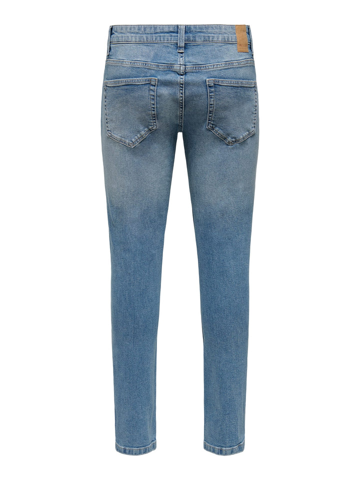 ONLY & SONS Loom slim fit jeans blauw – heren - Blue Denim - L34