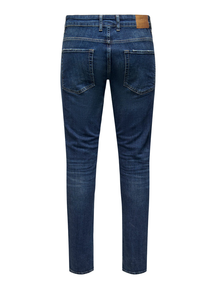 ONLY & SONS 22024514 Loom slim fit jeans blue denim – heren - L32